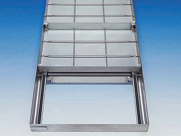 Cover removed BV-RA steel galvanised BVE-RA stainless steel
