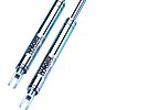 The double-piston gas strut: BVH-GD maxi steel galvanised BVEH-GD maxi stainless steel