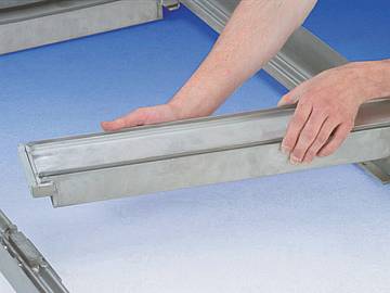 Removing a cross-beam BV-RA steel galvanised BVE-RA stainless steel