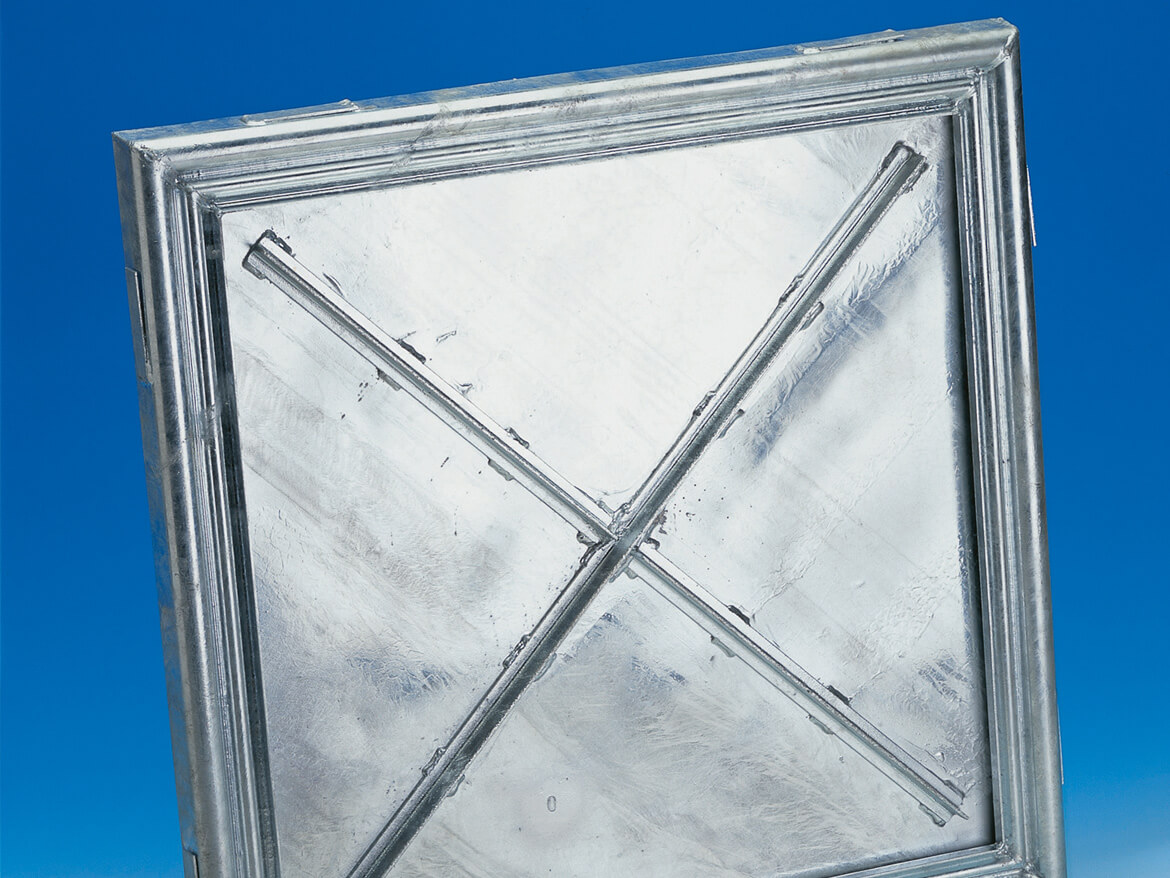 Shallow Steel BV-shallow steel galvanised BVE-shallow stainless steel - HAGO floor ...