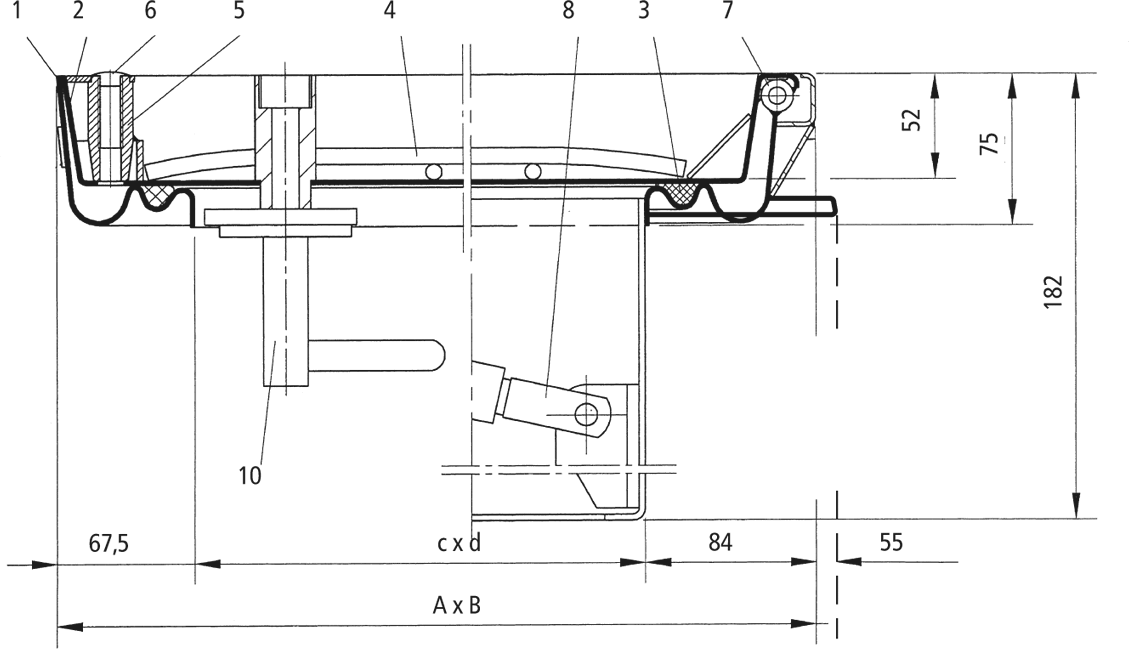 Type BV-GDZ Stahl, Maßstab 1 : 5