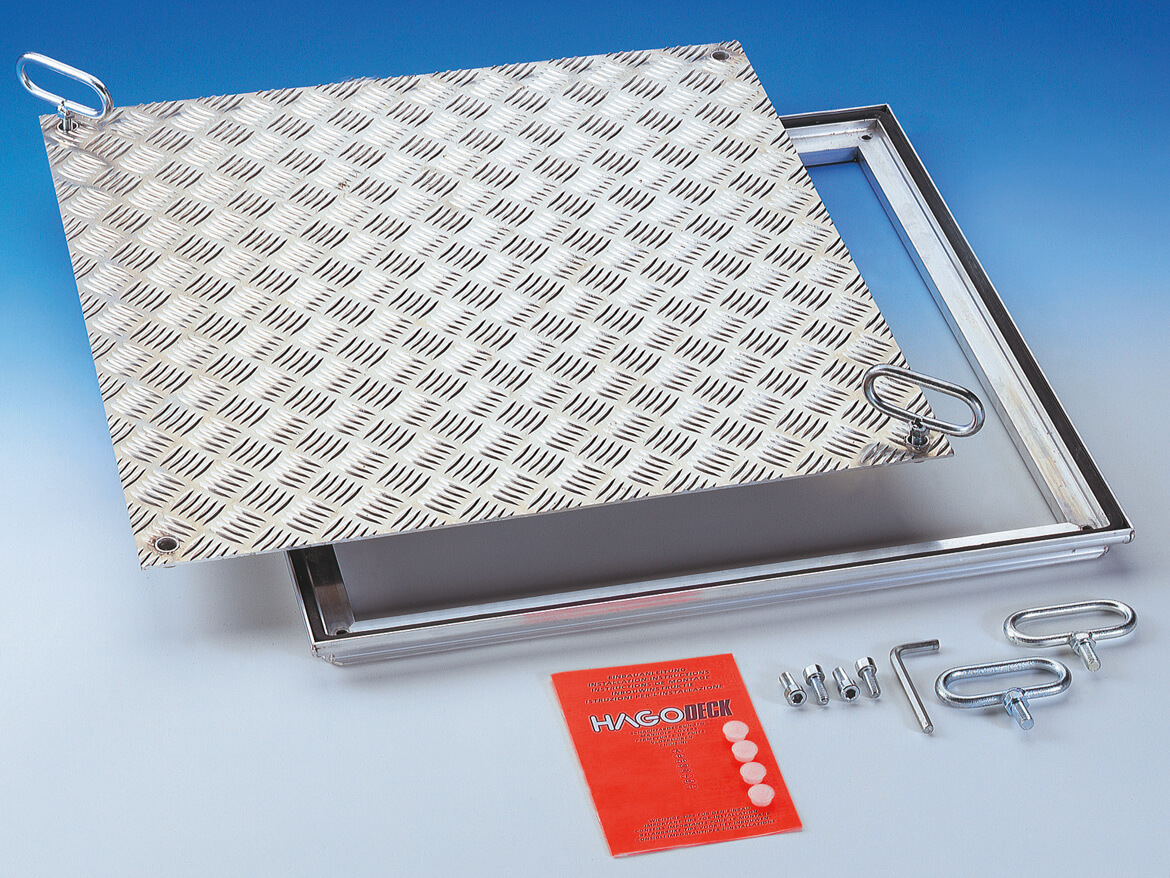 Aus Rva5 RVA Aluminium - HAGO Schachtabdeckung, Zaun, Leiter, Gerüst